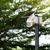 Kamera zewnętrzna V-TAC WI-FI HD smart solarna obrotowa PTZ IR biała VT-11024